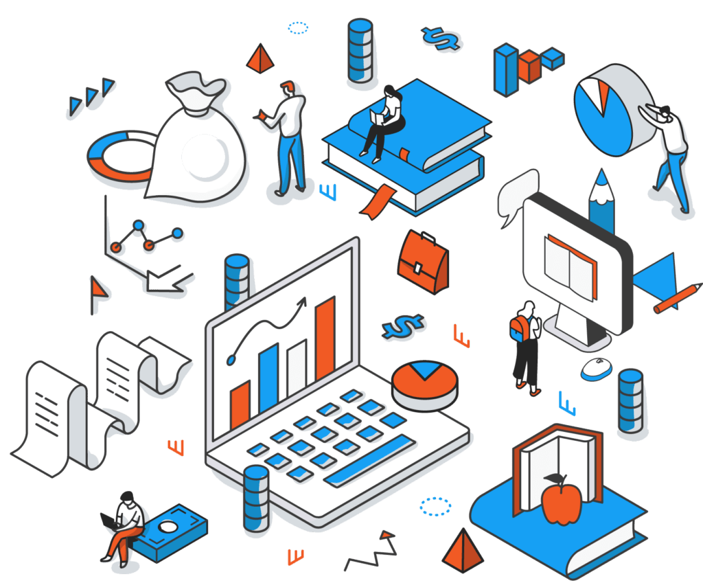 Ilustracion Landing Page FLexFunds
